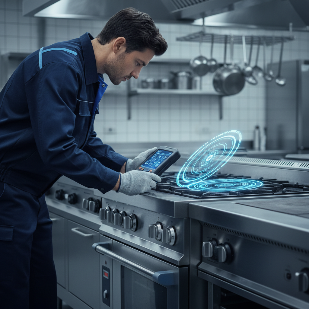Professional cooking equipment repair service